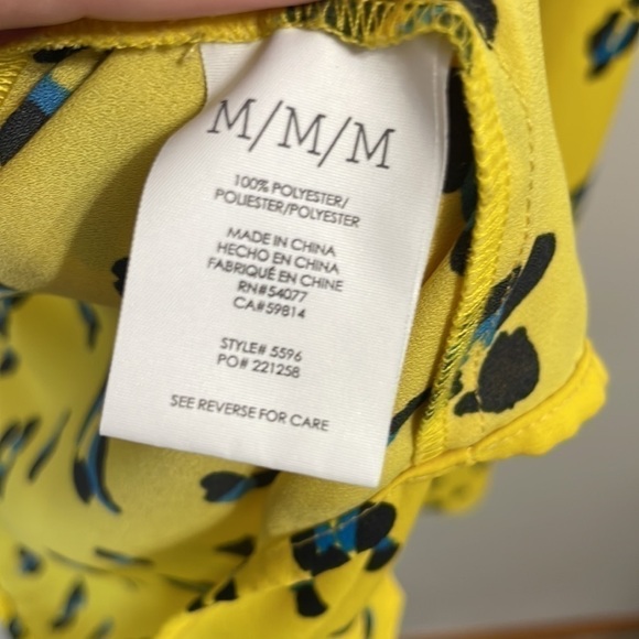 CABI Sunny tank and blouse Medium - Picture 6 of 7